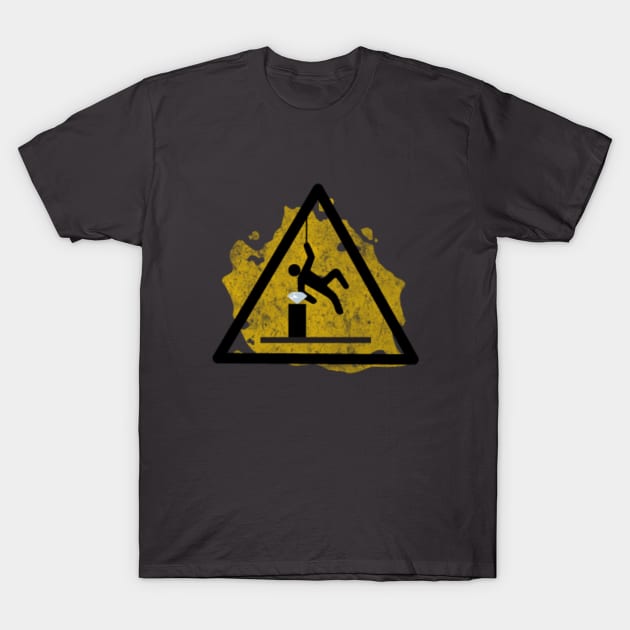 CAUTION: SLIPPEY FINGERS T-Shirt by Tift23